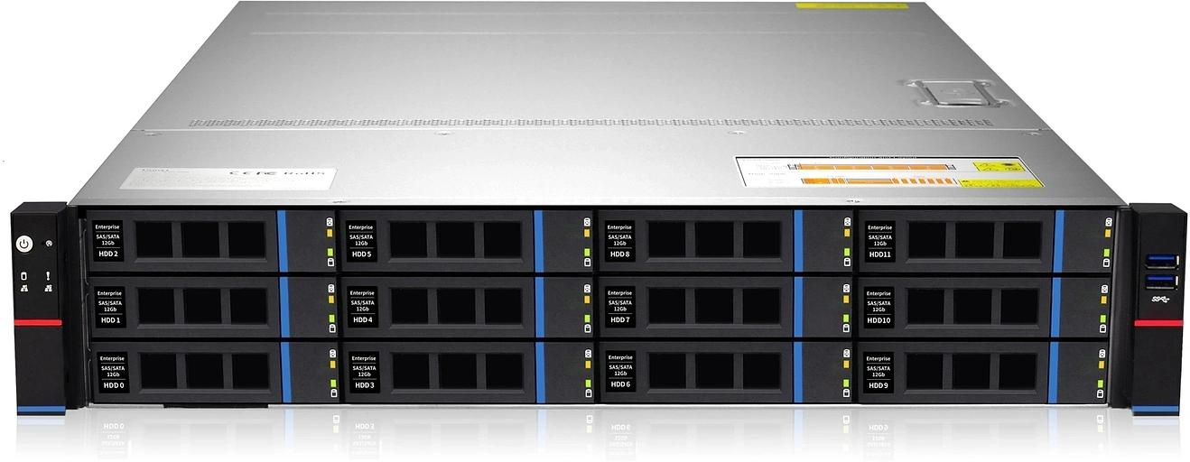 Сервер IRU Rock g2212ig3 2x6330 4x32Gb 9361-8I 2x1600W w/o OS (2131060) фото 1