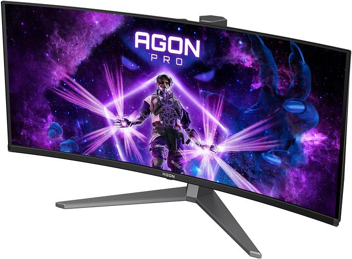 Монитор AOC 34" Agon Pro AG346UCD черный QD OLED LED 21:9 HDMI M/M матовая HAS 250cd 178гр/178гр 3440x1440 175Hz DP WQ HD 2K (1440p) USB 10.82кг фото 4