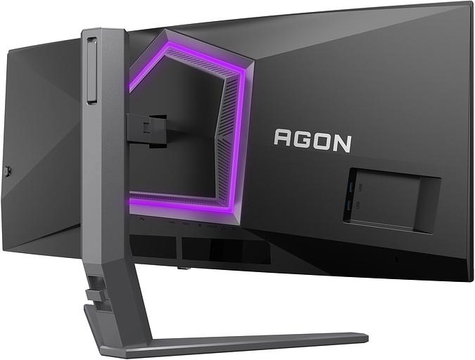 Монитор AOC 34" Agon Pro AG346UCD черный QD OLED LED 21:9 HDMI M/M матовая HAS 250cd 178гр/178гр 3440x1440 175Hz DP WQ HD 2K (1440p) USB 10.82кг фото 5