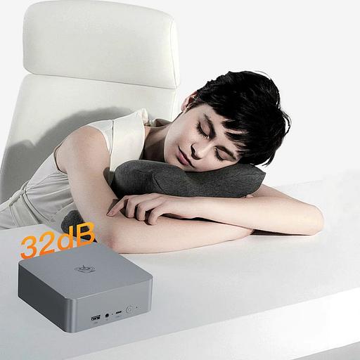 Мини ПК Beelink Мини-компьютер BL/EQR6-LP/6800H/32G/500G/Milky Grey фото 9