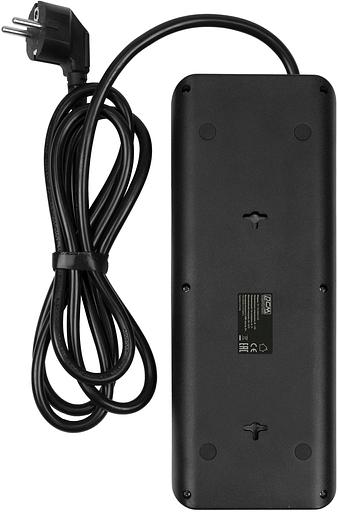 Сетевой фильтр-удлинитель PowerCom SP-10 USB2A1CB 3.0M фото 2
