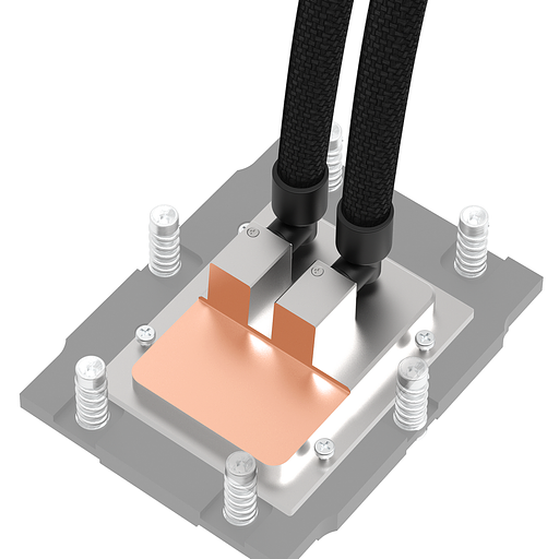 Высокопроизводительный тройной 120 мм жидкостный кулер All-In-One для AMD Socket SP5 фото 8