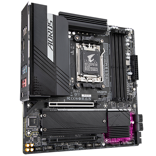 Материнская плата Gigabyte OEM B650M AORUS ELITE, Socket AM5, AMD B650, 4xDDR5-5200, HDMI+DP, 2xPCI-Ex16, 4xSATA3(RAID 0/1/10), 2xM.2, 8 Ch Audio, 2.5GLan, (4+4)xUSB2.0, (7+2)xUSB3.2, (1+1)xUSB3.2 Type-C™, mATX, RTL фото 5