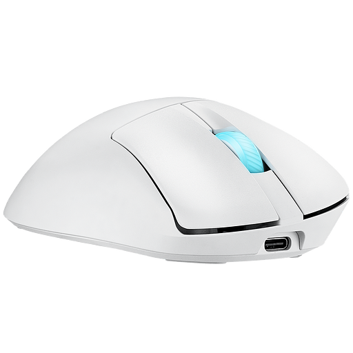 Мышь ASUS ROG KERIS II ORIGIN, 54g, Wired, 2.4GHz RF, Bluetooth 5.1, 42K DPI sensor, 5 Programmable Buttons, White фото 6