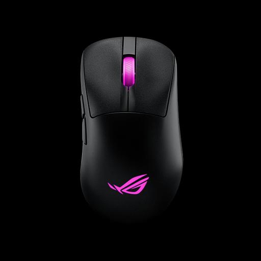 Мышь ASUS ROG KERIS II ORIGIN, 54g, Wired, 2.4GHz RF, Bluetooth 5.1, 42K DPI sensor, 5 Programmable Buttons, Black фото 1
