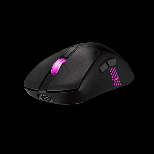 Мышь ASUS ROG KERIS II ORIGIN, 54g, Wired, 2.4GHz RF, Bluetooth 5.1, 42K DPI sensor, 5 Programmable Buttons, Black фото 5