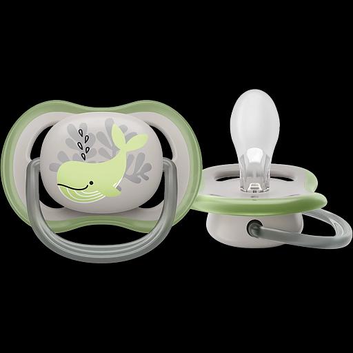 Пустышка ultra air, кит, 6-18 мес., 1 шт. Philips AVENT SCF086/05 фото 1