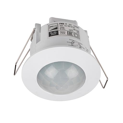 Датчик движения PMS-IR 201 1200Вт 360гр. 6м IP20 WH фото 2