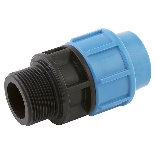 Муфта Джилекс ПНД переходная с наружной резьбой 20 х 1/2" (50 шт. уп.) фото 1