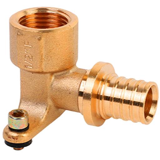 Угольник аксиальный настенный MVI с внутренней резьбой 16x1/2" фото 1