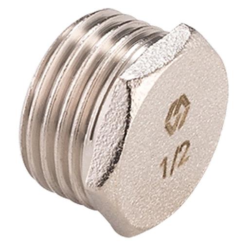 Заглушка с наружной резьбой 1" фото 1