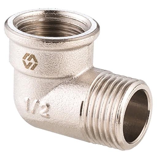 Угольник MVI внутренняя-наружная резьба 1/2" фото 1