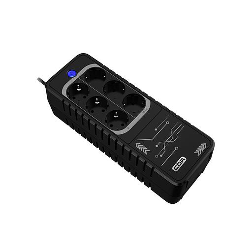 ИБП CBR [LGT-850H-6F-LDB] Offline 850VA/480W 6Ah12V 6 x Shuko+ Breaker фото 3