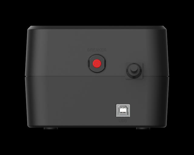 ИБП CBR [LGT-650H-6F-LDB] Offline 650VA/360W 5Ah12V 6 x Shuko+ Breaker фото 6