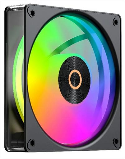 Вентилятор для корпуса Ocypus Gamma F12 Elite BK ARGB 3 IN 1, 120x120x25mm, 4-PIN PWM, 600-1800 RPM, 26 DBA MAX, HYDRO BEARING фото 2