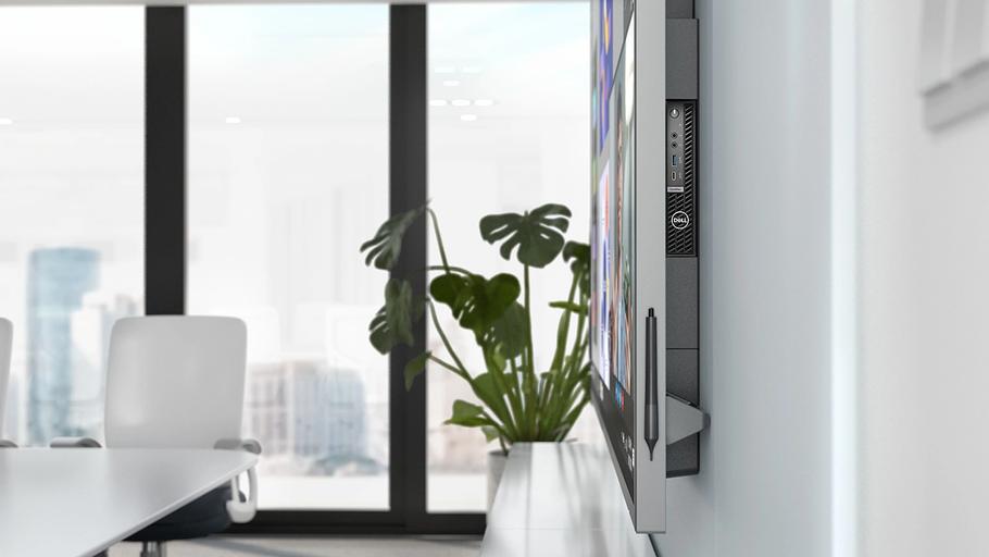Неттоп Dell Optiplex 7020 Plus Micro i7 14700 (2.1) 16Gb SSD512Gb UHDG 770 Windows 11 Pro GbitEth WiFi BT 180W мышь клавиатура черный (7020P-7621) фото 5