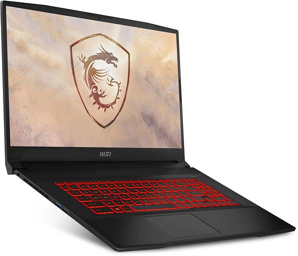 Ноутбук MSI Katana 17 B12UCX-1604XRU Core i5 12450H 8Gb SSD512Gb NVIDIA GeForce RTX 2050 4Gb 17.3" IPS FHD (1920x1080) без ОС black WiFi BT Cam (9S7-17L541-1604) фото 3