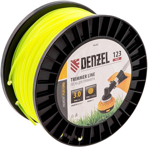 Леска для садовых триммеров Denzel 96282 d=3мм L=123м фото 4