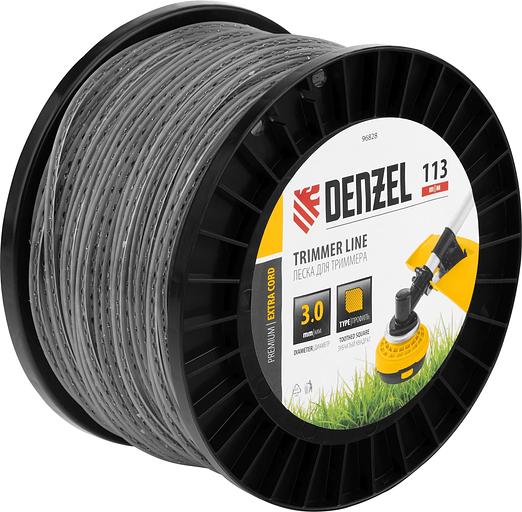 Леска для садовых триммеров Denzel 96828 d=3мм L=113м фото 1
