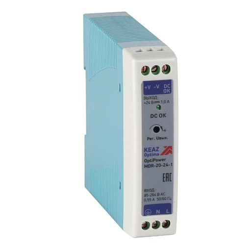 Блок питания OptiPower MDR-20-24-1 фото 1