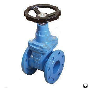 Задвижка чугунная 30вч39р SEAGULL (NBR) для труб фото 1