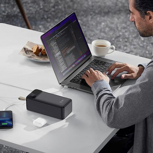 Мобильный аккумулятор Cactus CS-PBFSND-40000 40000mAh 65W 3A черный фото 7