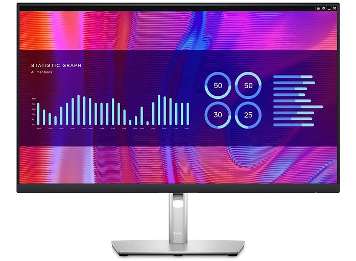Монитор Dell 27" P2723DE 27'', 16:9, IPS, QHD, 5ms, 60Hz, 350cd, HDMI, DP, USB, USB-C, LAN, HAS фото 2