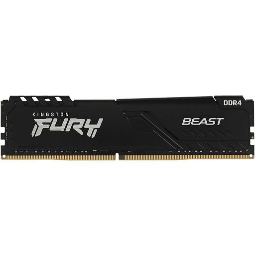 Модуль памяти Kingston OEM 16GB Kingston DDR4 2666 DIMM FURY Beast Black Gaming Memory KF426C16BBK4/16 Non-ECC, CL16, 1.2V, 512x8 Кит 4х4, RTL oem фото 3