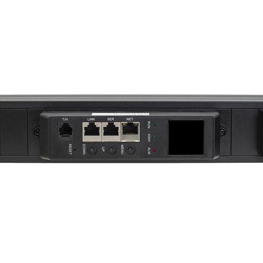 Блок розеток с функцией измерения серия Basic 18хShuko, 3хC19 с замком, вход IEC60309 (16A 380 В 3P+N+PE) фото 2