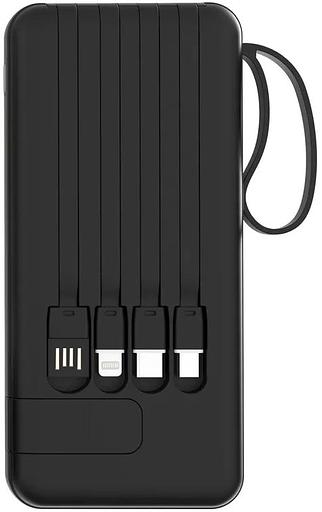 Мобильный аккумулятор Tecno OnGO L101 10000mAh 12W 2.4A 2xUSB-A/USB-C черный фото 2