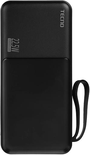 Мобильный аккумулятор Tecno OnGO L101Q 10000mAh QC3.0/PD3.0 22.5W 3A 2xUSB-A/USB-C черный фото 1
