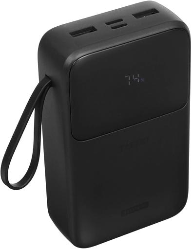 Мобильный аккумулятор Tecno Pocket S201 20000mAh 2.4A 2xUSB-A/USB-C черный фото 2