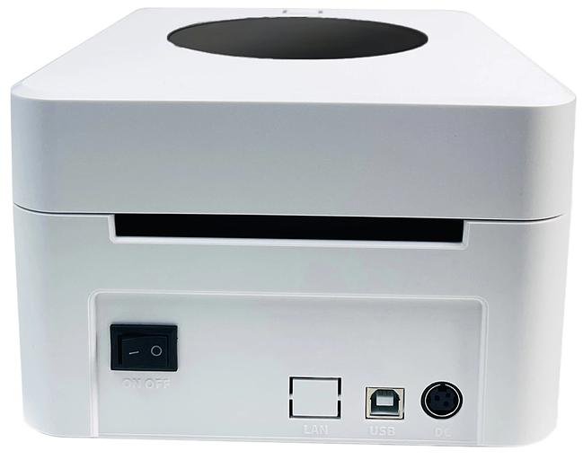 Термопринтер Cactus CS-TP-D410U-W 203dpi 160мм/с/USB для печ.этик. белый фото 10