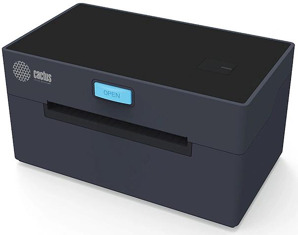 Термопринтер Cactus CS-TP-D420U 203dpi 160мм/с/USB для печ.этик. черный фото 3
