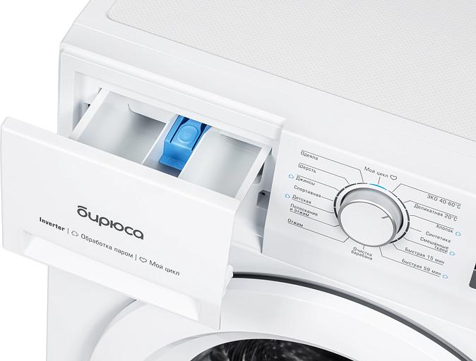 Стиральная машина Бирюса WM-ML612/10 класс: A+++ загр.фронтальная макс.:6кг белый фото 7