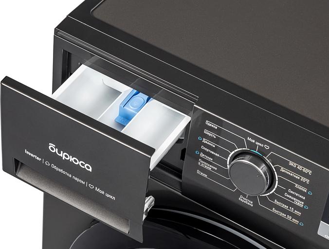 Стиральная машина Бирюса WM-ML612/10 DM класс: A+++ загр.фронтальная макс.:6кг темно-серый фото 7