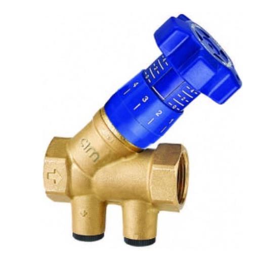 Клапан балансировочный MVI с наклонным штоком Ду20 (3/4") фото 1