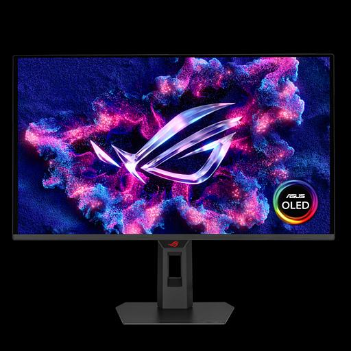 Монитор ASUS 27" ROG Strix XG27AQDPG OLED 2560x1440 0,03ms 500Hz 300cd HDMI*2 DP USB*2 Swivel Pivot HAS Black фото 1