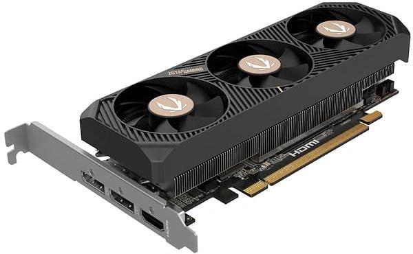 Видеокарта Zotac PCI-E 5.0 RTX 5060 LP 8GB NVIDIA GeForce RTX 5060 8Gb 128bit GDDR7 2527/28000 HDMIx1 DPx3 HDCP Ret фото 2