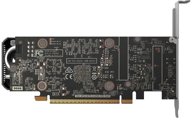 Видеокарта Zotac PCI-E 5.0 RTX 5060 LP 8GB NVIDIA GeForce RTX 5060 8Gb 128bit GDDR7 2527/28000 HDMIx1 DPx3 HDCP Ret фото 4
