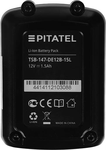 Батарея аккумуляторная Pitatel TSB-147-DE12B-15L 12В 1.5Ач Li-Ion фото 6