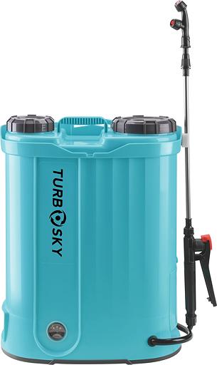 Опрыскиватель Turbosky АО-16 аккум. ранц. 16л бирюзовый/серый фото 1