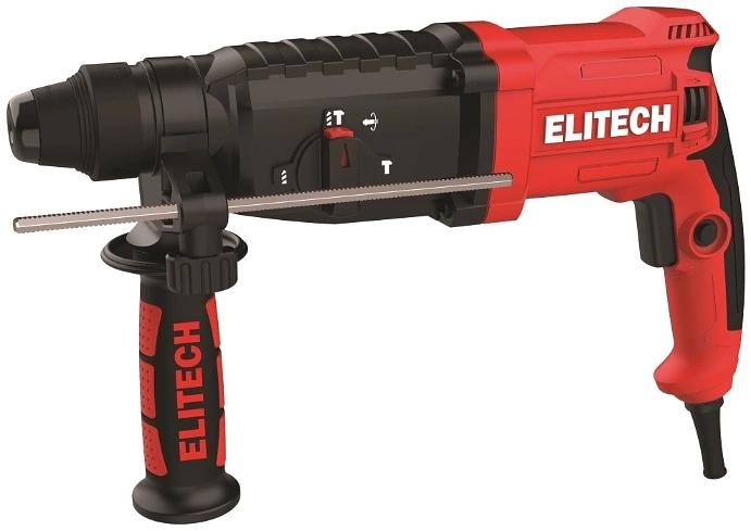 Перфоратор Elitech П 0928РЭМ (E2205.028.01) патрон:SDS-plus уд.:3Дж 900Вт (кейс в комплекте) фото 1
