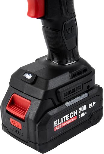Дрель-шуруповерт Elitech CD 20BL2 (E2201.042.02) 80Вт аккум. патрон:быстрозажимной (кейс в комплекте) (205728) фото 10