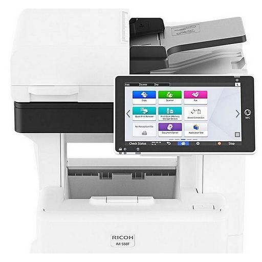 МФУ Ricoh Bad Pack IM 550F A4, лазерное, черно-белое, 55стр/мин, 1200dpi, 1300МГц, 2048Мб, 320Гб, AirPrint/Ethernet,(418459) фото 2