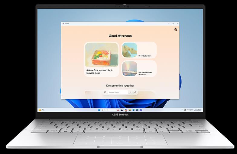 ASUS Zenbook 14 Special UX3405CA-PP682X [90NB14W2-M010D0] Foggy Silver14" {OLED Ultra 9 285H/LPDDR5X 32GB/1TB SSD/Intel Arc Graphics/Win 11 Pro RUS} фото 1