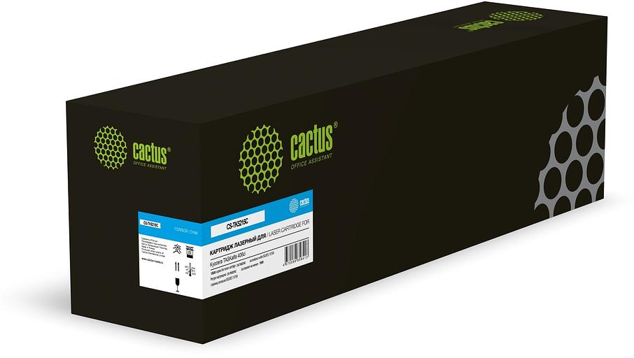 Картридж лазерный Cactus CS-TK5215C голубой (15000стр.) для Kyocera TASKalfa 406ci с чипом фото 1