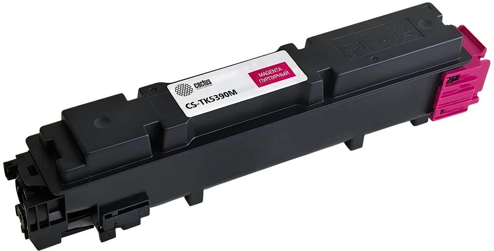 Картридж лазерный Cactus CS-TK5390M пурпурный (13000стр.) для Kyocera ECOSYS PA4500cx с чипом фото 2
