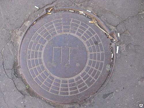 Люк чугунный ПГ (для пожарных гидрантов) для труб фото 1