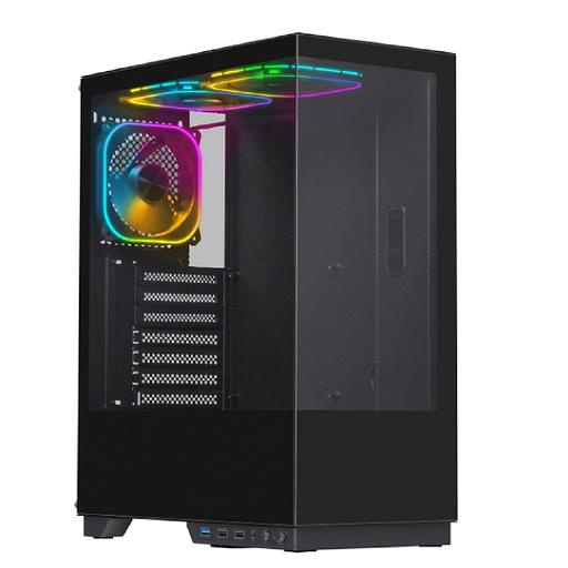 Defender Корпус компьютерный HyperHub черный,ATX,3fans,switchM/BSync фото 1